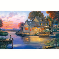 1000-Piece Dream Castle Jigsaw Puzzle - Landscape and Beauty