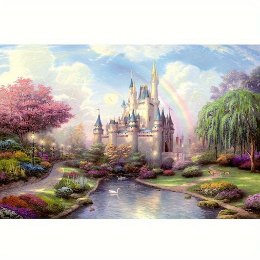 1000-Piece Dream Castle Jigsaw Puzzle - Landscape and Beauty