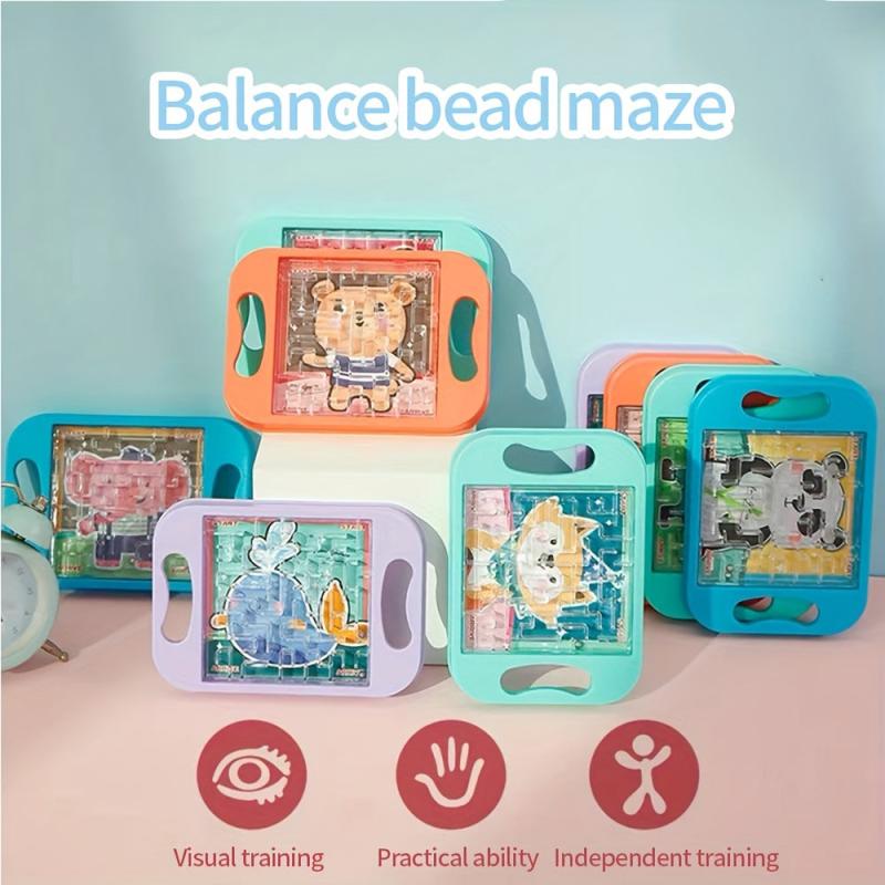 Mini Palm Heart Maze Educational Toy for Children