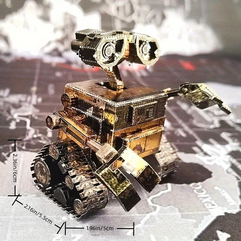 DIY Metal Assembly Toy Robot Model 3D Game Puzzle Toy