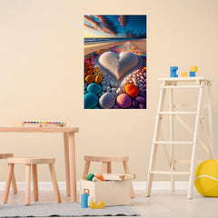 Beach Wooden Puzzle for Advanced Players: Special Shapes, Creative Design