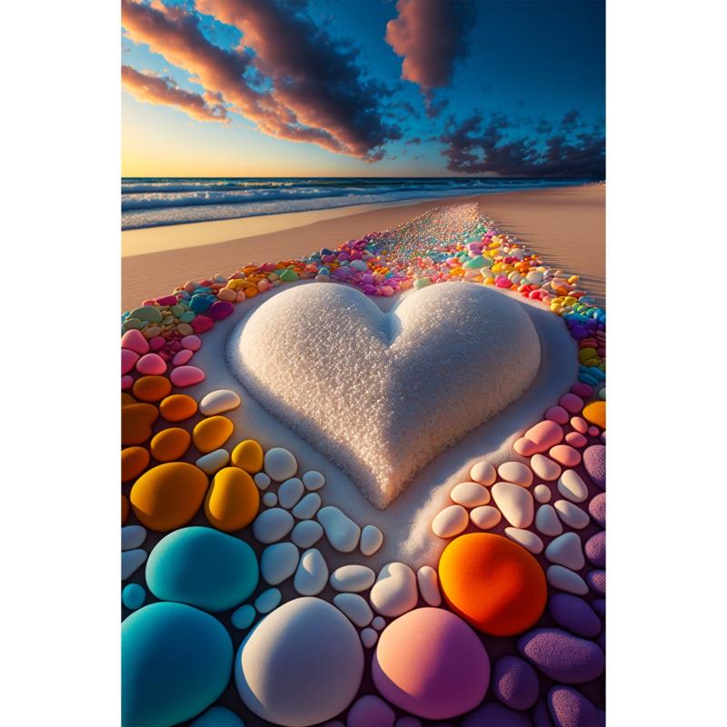 Beach Wooden Puzzle for Advanced Players: Special Shapes, Creative Design