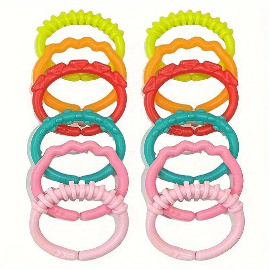 Plastic Connecting Rings Toy Clips Baby Toy Accessory