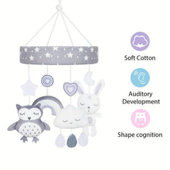 Animal Bed Bell Baby Comfort Toy Hanging Bed Bell