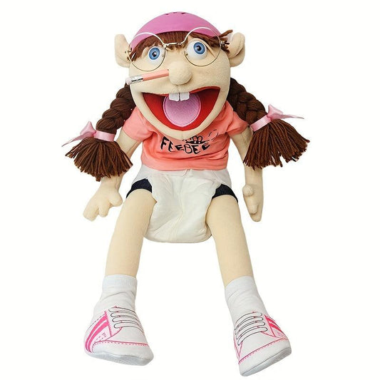 Funny Style Hand Puppet Plush Toy Puppet Finger Puppet Dressing Doll