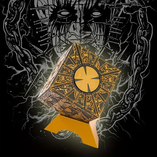 Horror Movie Prop Puzzle Box with Base