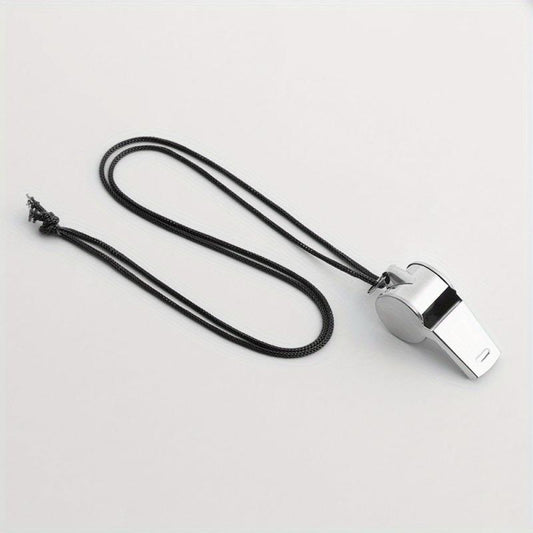 Stainless Steel First Aid Whistle for Sports Referee Survival Outdoor