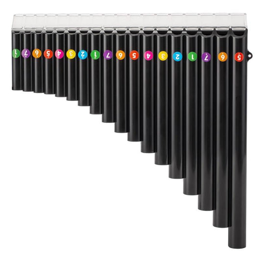 18 Pipes Pan Flute Resin C Tone Easy Learn Pan Flute