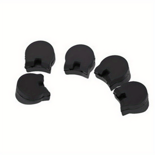 5pcs Rubber Clarinet Finger Cushions with Thumb Rest for Comfortable Playing
