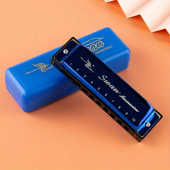 10 Hole Blues C Tremolo Harmonica