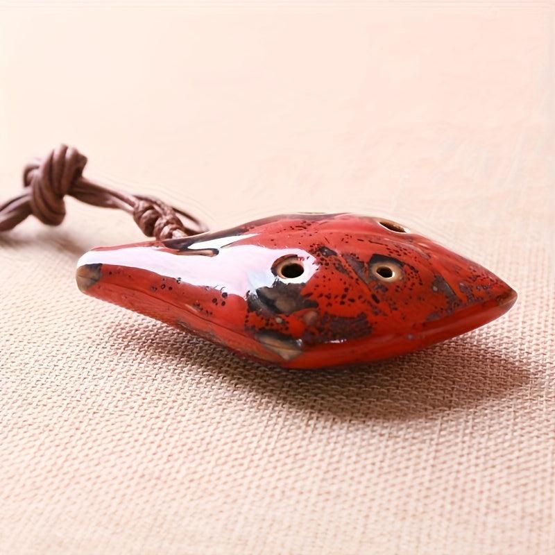 6 Hole Ocarina Beginner Musical Instrument Small Size Easy to Carry
