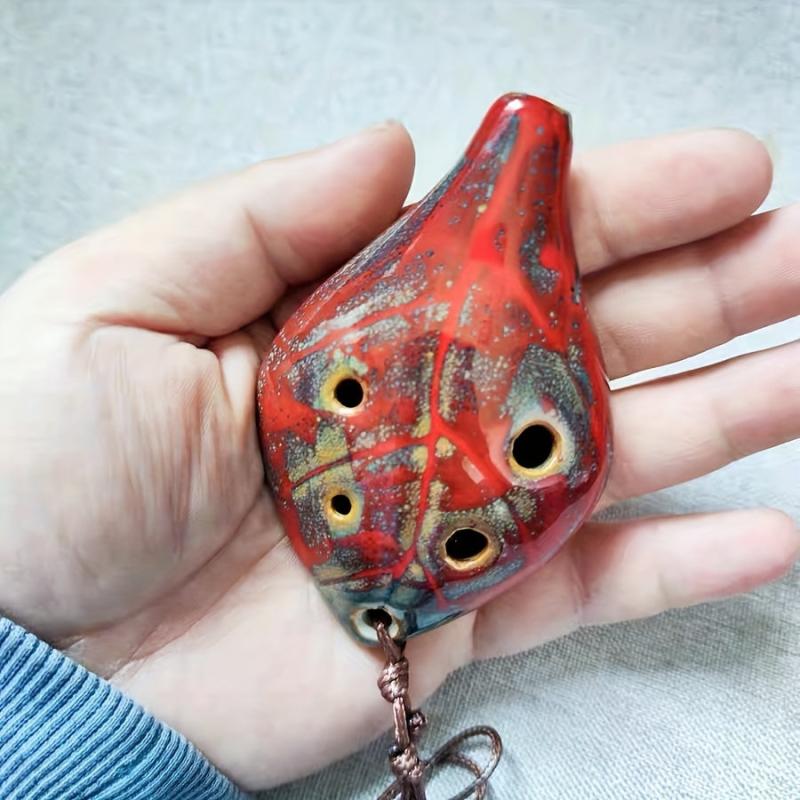 6 Hole Ocarina Beginner Musical Instrument Small Size Easy to Carry