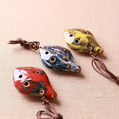 6 Hole Ocarina Beginner Musical Instrument Small Size Easy to Carry