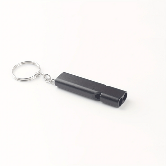 Double Frequency Alloy Aluminum Emergency Whistle Great Gift For Birthdays