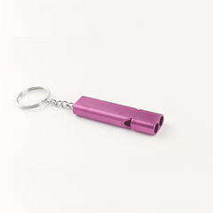 Double Frequency Alloy Aluminum Emergency Whistle Great Gift For Birthdays