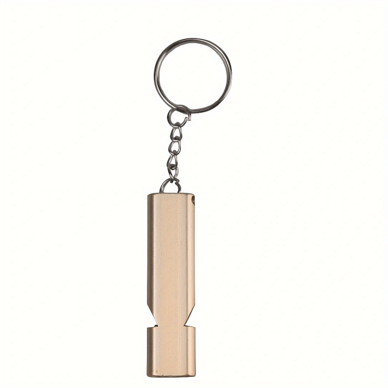 Double Frequency Alloy Aluminum Emergency Whistle Great Gift For Birthdays