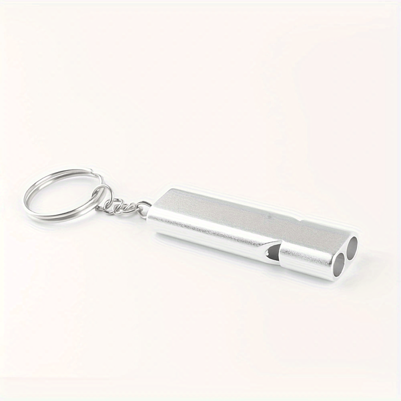 Double Frequency Alloy Aluminum Emergency Whistle Great Gift For Birthdays