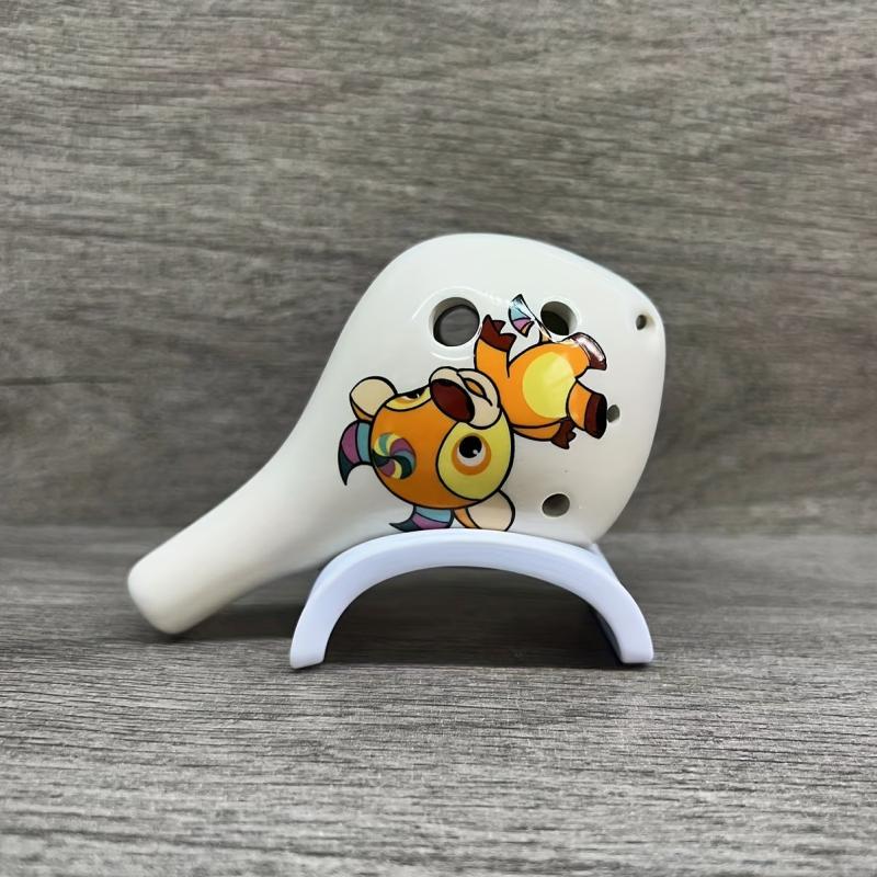 Zodiac Cartoon Series 6 hole AC Ocarina Long mouthed for Beginners
