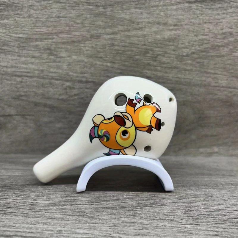 Zodiac Cartoon Series 6 hole AC Ocarina Long mouthed for Beginners