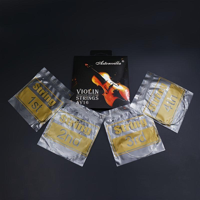 AV16 Violin String Repair Kit - High Stainless Steel Strings
