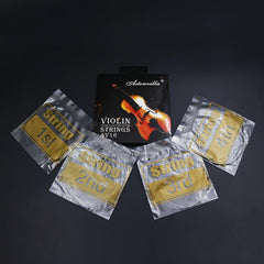 AV16 Violin String Repair Kit - High Stainless Steel Strings