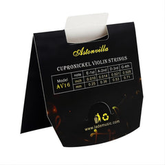 AV16 Violin String Repair Kit - High Stainless Steel Strings
