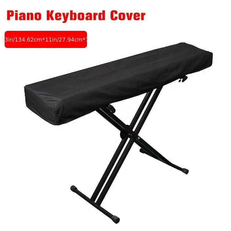 Stretchable Velvet Piano Keyboard Cover