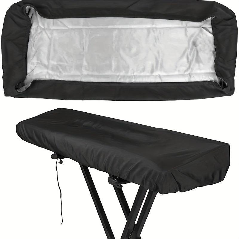 Stretchable Velvet Piano Keyboard Cover