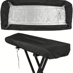 Stretchable Velvet Piano Keyboard Cover