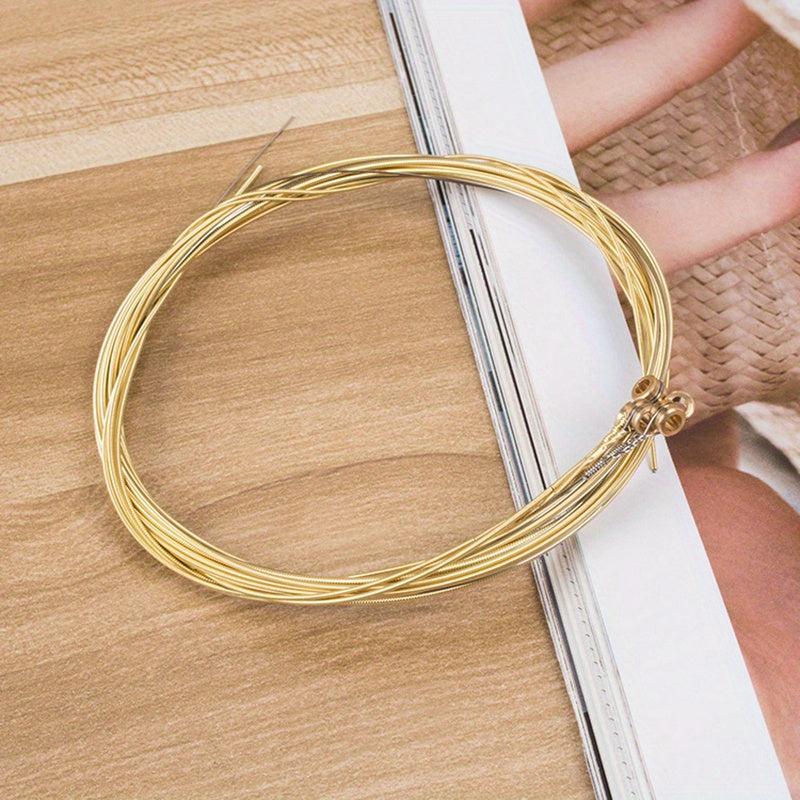 6pcs High Guitar Strings Steel Replacement Set