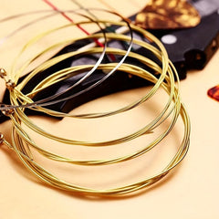 6pcs High Guitar Strings Steel Replacement Set