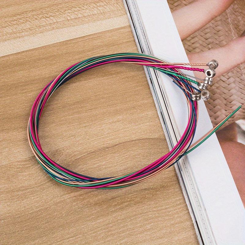 6pcs High Guitar Strings Steel Replacement Set
