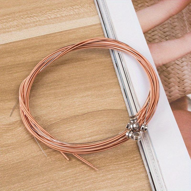 6pcs High Guitar Strings Steel Replacement Set