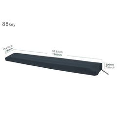 Stretchable Waterproof Keyboard Cover for 61 88 Keys Piano