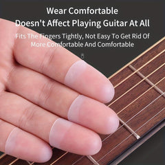 Silicone Finger Guards 4 Pack for Guitar Mandolin Bass