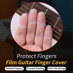 Silicone Finger Guards 4 Pack for Guitar Mandolin Bass