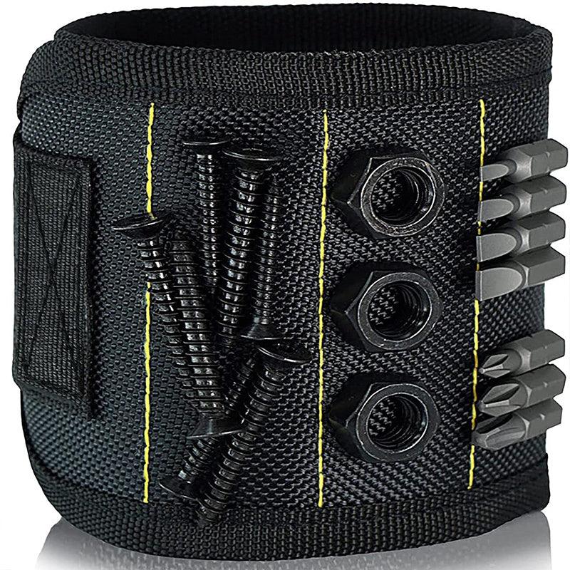 Magnetic Wristband for Screws Nails and Drilling Bits Strong Magnets
