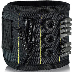 Magnetic Wristband for Screws Nails and Drilling Bits Strong Magnets