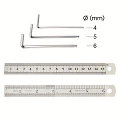 26Pc Guitar Repair Tool Kit For Maintenance & Cleaning
