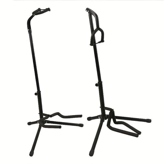 Compact Vertical Guitar Stand Foldable for Easy Storage