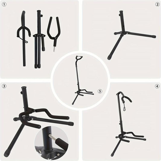 Adjustable Folding Guitar/Bass Stand