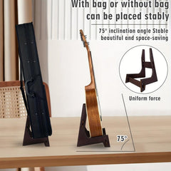 Foldable Ukulele and Violin Stand, Non Slip Rubber Pad, Easy to Store
