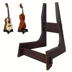Foldable Ukulele and Violin Stand, Non Slip Rubber Pad, Easy to Store