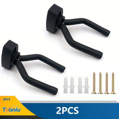Wall Mount Non-slip Guitar Hooks, Short Hooks for All Sizes, 1pc/2pcs