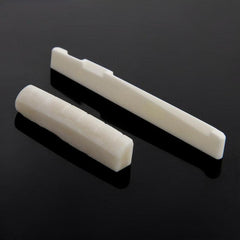 Bone Bridge Pins Nail Nut Saddle Part For Acoustic Guitar