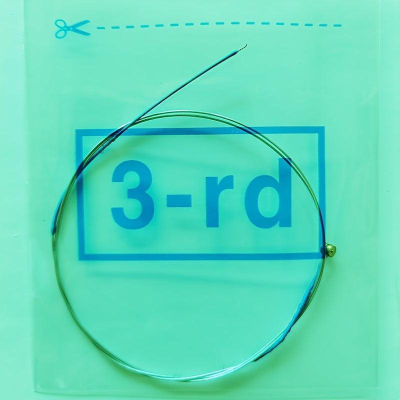 Violin Strings 1 4 Single String Steel Core Alloy Wrapped Soft Feeling