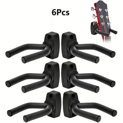 Guitar Wall Mount Hanger for All Size Instruments Easy Install