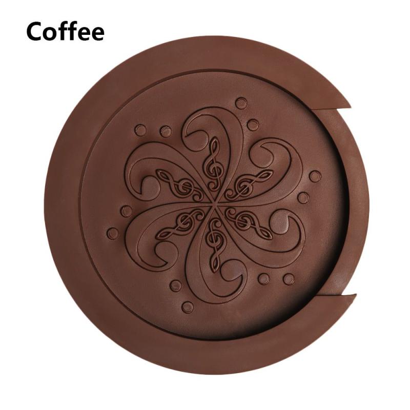 Silicone Acoustic Guitar Soundhole Cover Buffer Block Stop Plug
