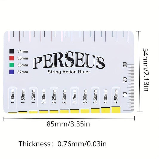 String Action Gauge Measure String Height for Guitar Bass Mandolin Banjo