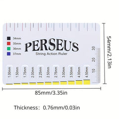String Action Gauge Measure String Height for Guitar Bass Mandolin Banjo